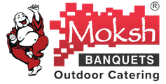 Moksh Banquets Logo